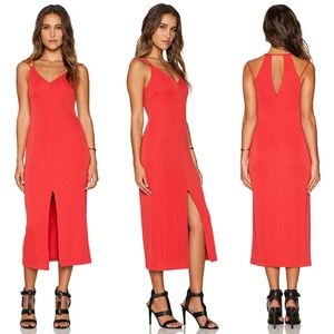 Bailey 44 Biana Dress NWT L 6% stretch midi dress